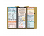 WhiteCoat Clipboard® Trifold - Tactical Brown Medical Edition